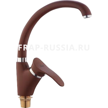 41451     СМ д/к FRAP F4101-14 М7313 утка k- 40 мм гайка латунь коричневый /10/