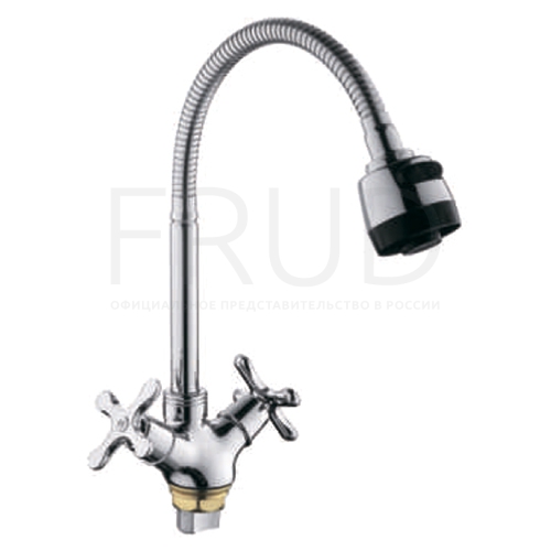 42646     СМ д/к FRUD R43601 Croce керам. гайка гибк.излив  /10/